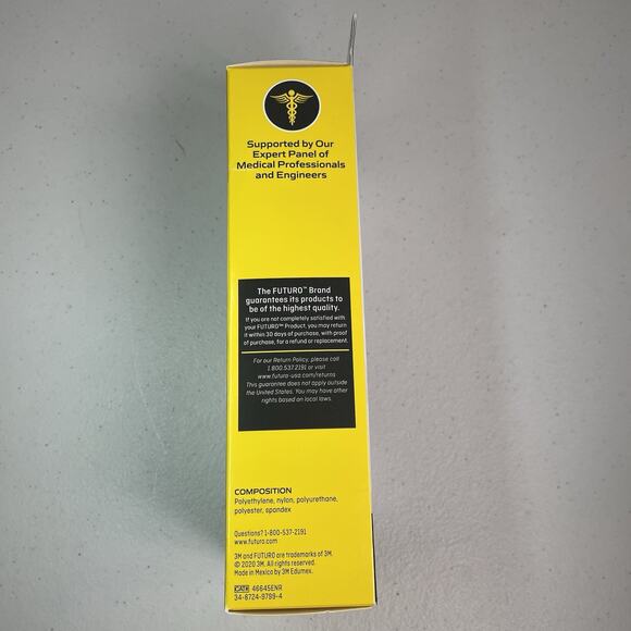 3M FUTURO Ankle Brace Performance Stabilizer Firm Support Adjustable Black 8-10” - Picture 5 of 7